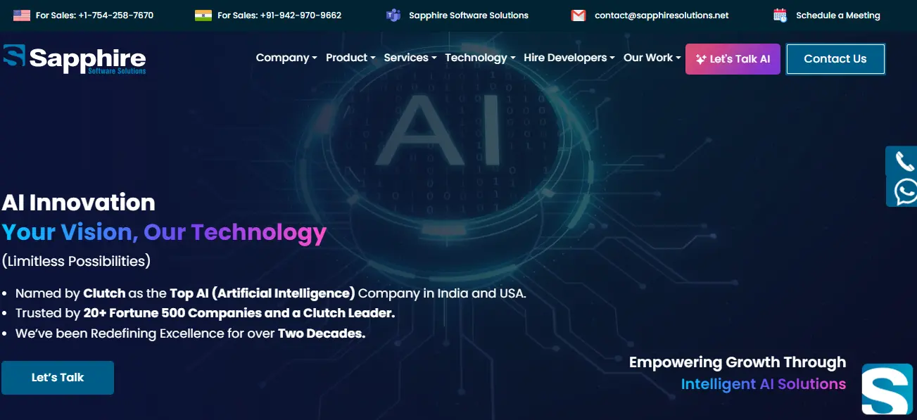 11. Sapphire Software Solutions